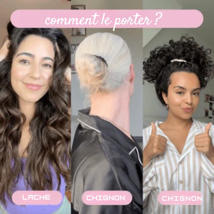 Bonnet de nuit en satin