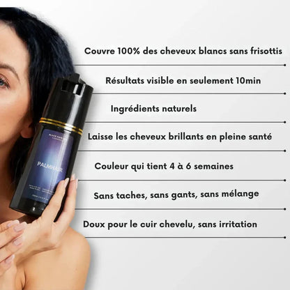 (2) PalmHair™ - Shampoing colorant instantané