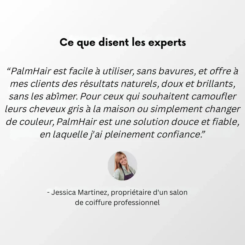 (2) PalmHair™ - Shampoing colorant instantané