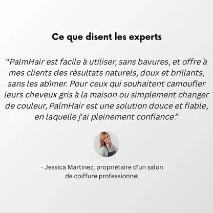 (2) PalmHair™ - Shampoing colorant instantané