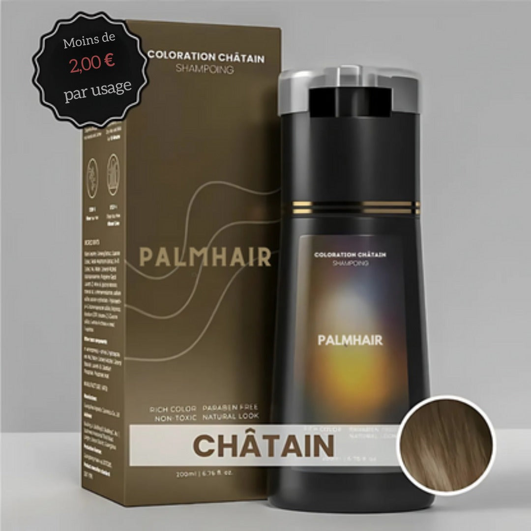 PalmHair™ - Le Shampoing colorant instantané