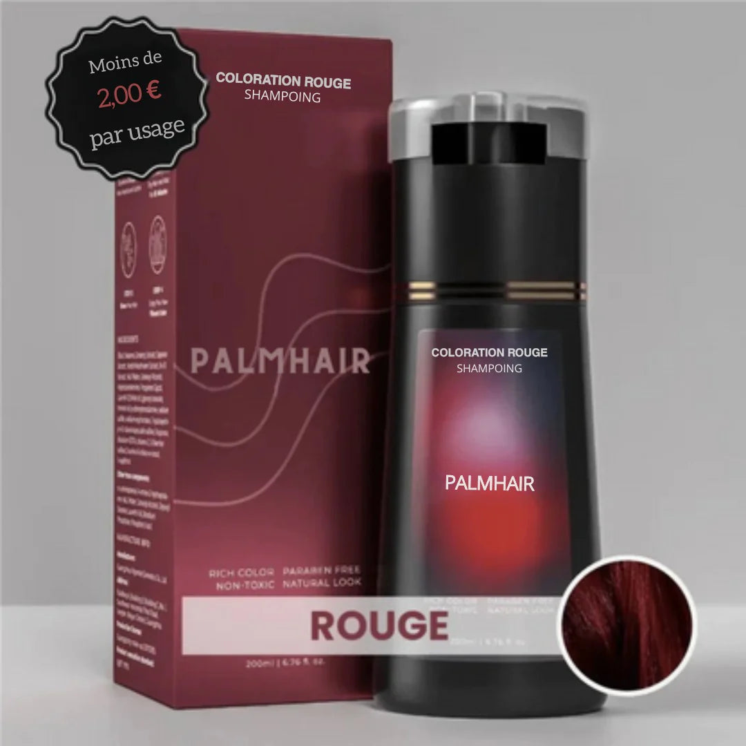 (2) PalmHair™ - Shampoing colorant instantané