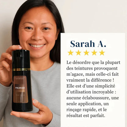 (2) PalmHair™ - Shampoing colorant instantané