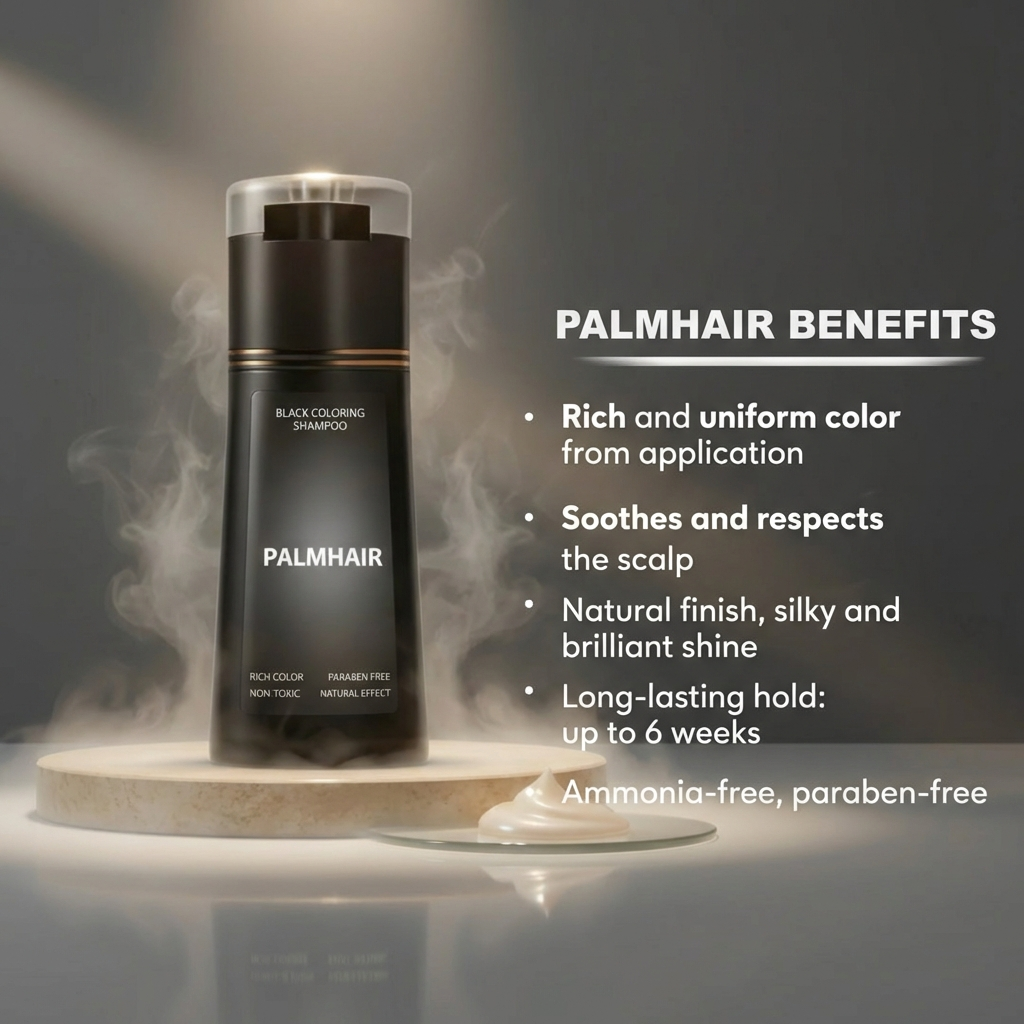 Instant hair dye shampoo