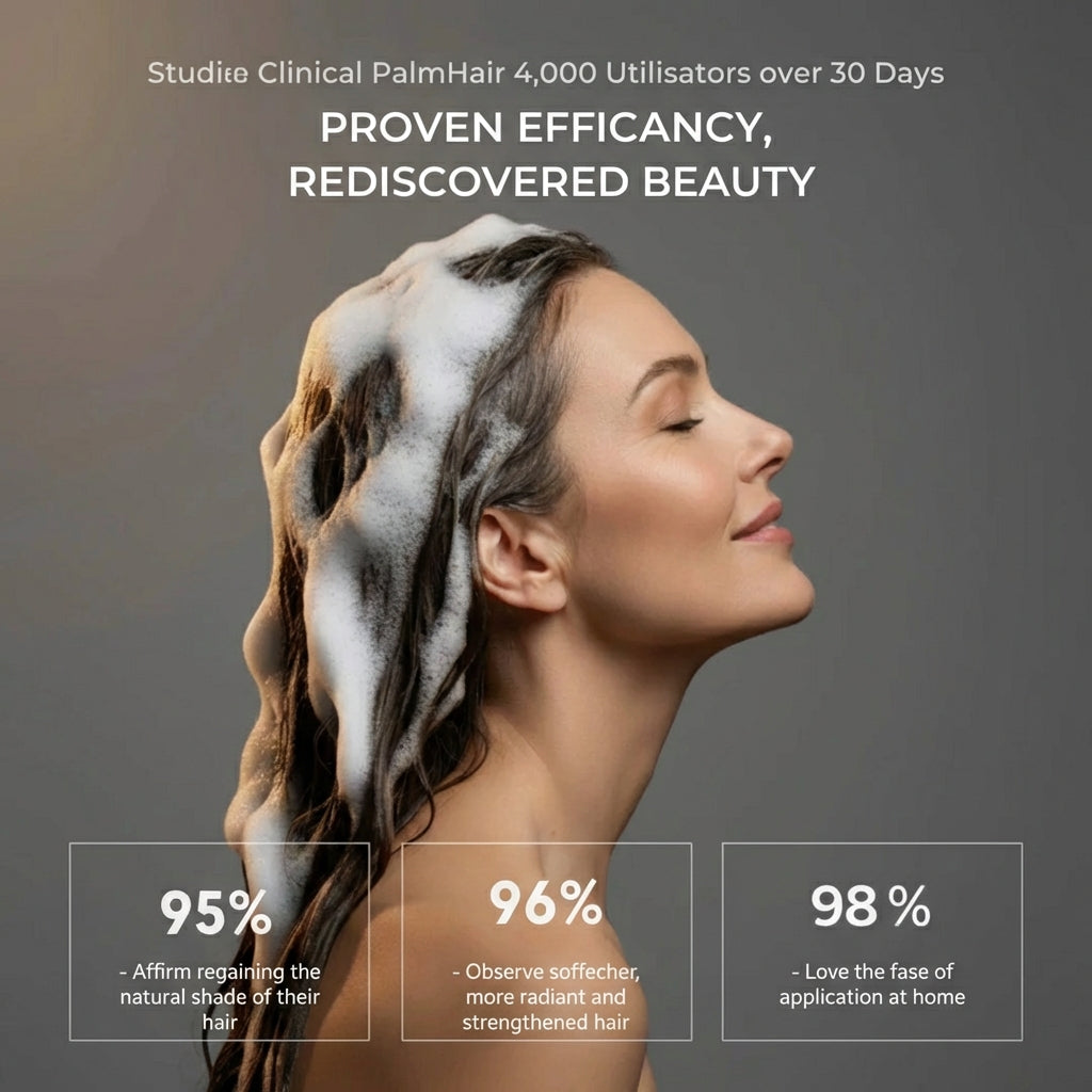 Instant hair dye shampoo