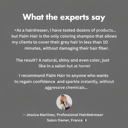 Instant hair dye shampoo